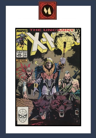 Uncanny X-Men #252 - Marvel Comics - 1989