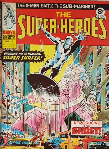 The Super-Heroes #11 & #12 - Marvel/British Comics - 1975