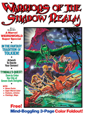 Warriors of the Shadow Realm #11 - Marvel - 1977 - Marvel Super Special