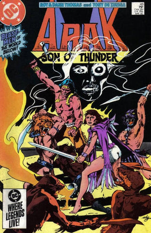 Arak: Son Of Thunder #43 - DC Comics - 1985