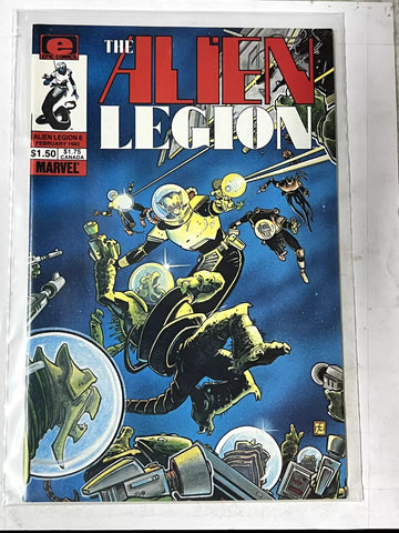 Alien Legion #6 - Marvel/Epic Comics - 1985