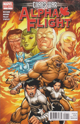 Alpha Flight: Chaos War #1 (One-Shot) - Marvel Comics - 2011