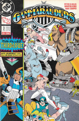Gammarauders #3 - DC Comics - 1989