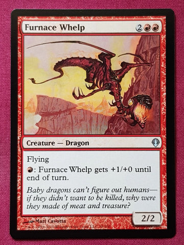 "Furnace Whelp" - Magic The Gathering - Archenemy