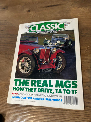 Classic and Sportscar Magazine - February 1992