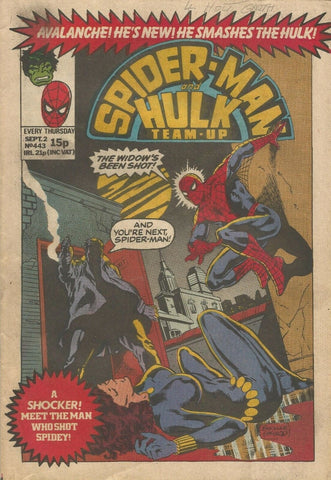 Spider-Man And Hulk Team-Up #443 - Marvel Comics / British - 1981