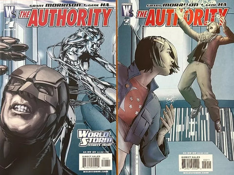 The Authority #1 (2006) & #2 (2007) - Wildstorm - 2006/7 - Set of 2x Comics