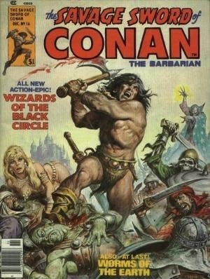 Savage Sword Of Conan #16 - Curtis Magazines - 1976