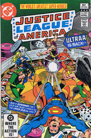 Justice League America #201 - #206 (6x Comics RUN) - DC - 1982