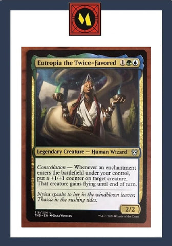 "Eutropia The Twice-Favored" - Magic The Gathering Card - THB
