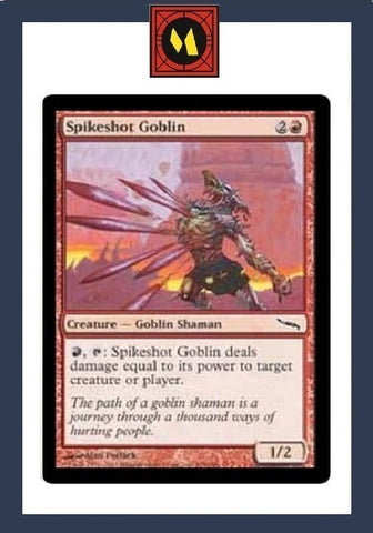 "Spikeshot Goblin" FOIL - Magic The Gathering Card - Mirrodin
