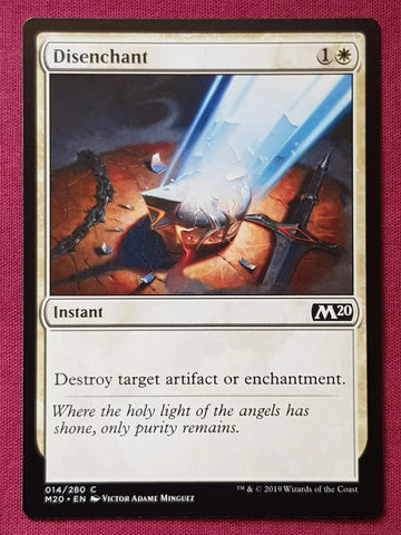 "Disenchant" x4 - Magic The Gathering Card - M20 - 4-Card Playset