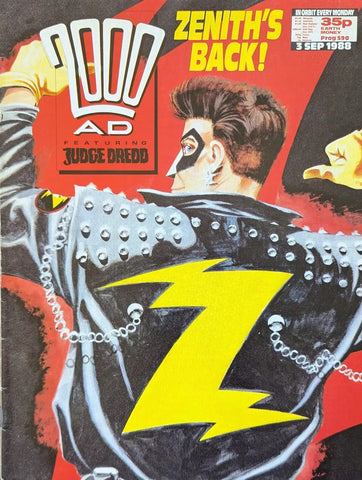 2000AD Comic Prog #590 and #592 - 1988