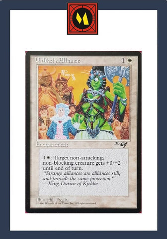"Unlikely Alliance" - Magic The Gathering Card - Alliances