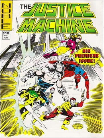 Justice Machine #1 - Noble - 1981