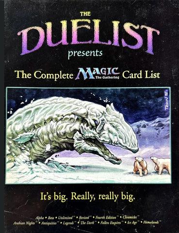 The Duelist presents The Complete Magic the Gathering Card List