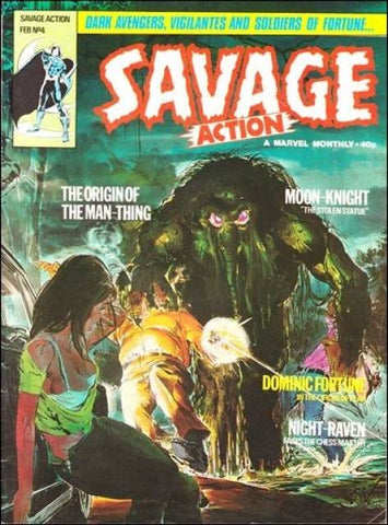 Savage Action #4 - Marvel Comics/British - 1981