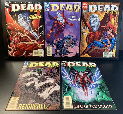 Dead Again #1 - #5 (5x Books LOT) - DC Comics - 2001