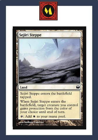 "Sejiri Steppe" - Magic The Gathering Card - Duel Decks