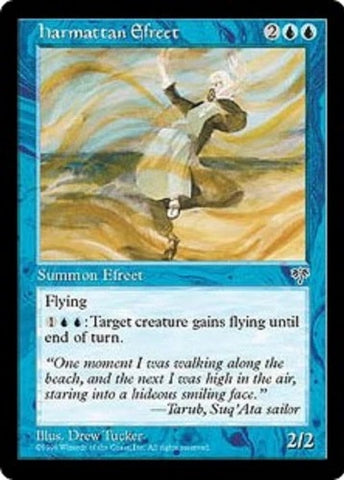 "Harmattan Efreet" x4 - Magic The Gathering - Mirage - 4-Card Playset