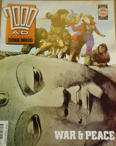 2000AD ft. Judge Dredd #708 - #713 (6x Comics RUN) - 1990
