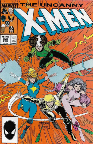 Uncanny X-Men #218 - Marvel Comics - 1987