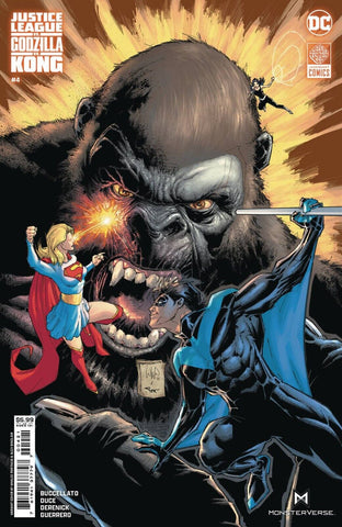 Justice League Vs Godzilla Vs Kong #4 - DC Comics - 2023