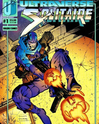 Solitaire #1-8 (8x Comics RUN) - Malibu Ultraverse - 1993