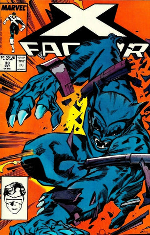 X-Factor #33 - Marvel Comics - 1988