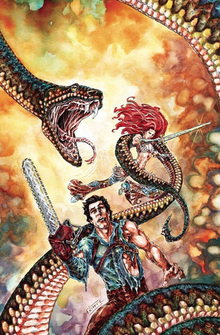 Red Sonja VS Army Of Darkness #2 - Dynamite Comics - 2025 - Cover H Variant 1:10