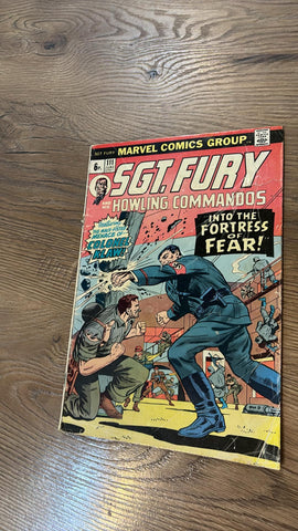 Sgt Fury #111 - Marvel Comics - 1973