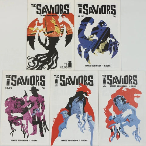 The Saviors #1-5 (5x Comics RUN) - Image Comics - 2013