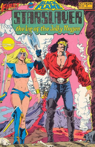 Starslayer: Log of the Jolly Roger #33 - First Comics - 1985