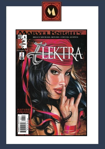 Elektra #6 - Marvel Comics - 2001