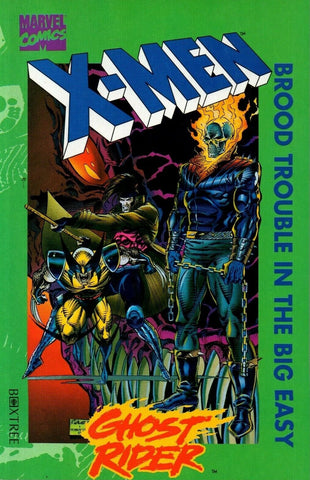X-Men / Ghost Rider: Brood Trouble In The Big Easy TPB - Marvel - 1994