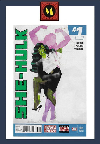 She-Hulk #1 - Marvel Comics - 2014 - 2nd Print