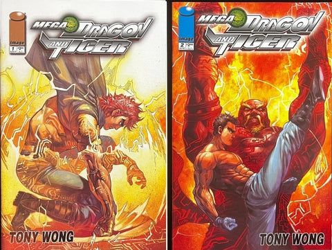 Mega Dragon and Tiger #1 #2 & #3 (3x Comics RUN) - Image Comics - 1999