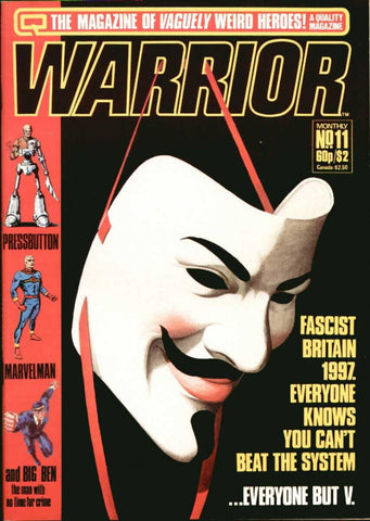 Warrior #11  - Quality Magazines - 1983