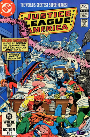 Justice League America #205 - DC Comics - 1982