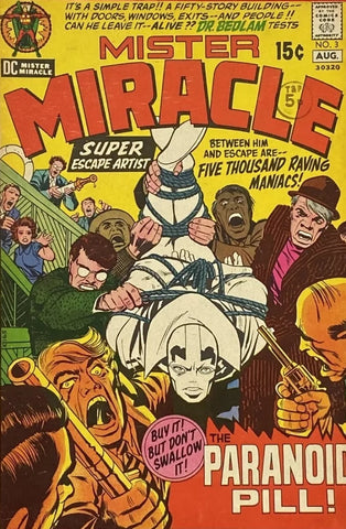 Mister Miracle #3 - DC Comics - 1971 - 1st Doctor Bedlam