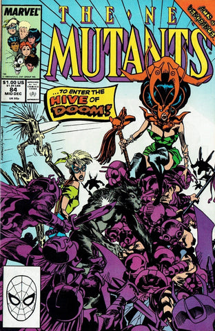 New Mutants #84 - Marvel Comics - 1992