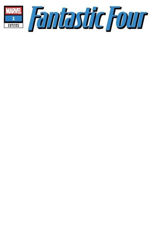 Fantastic Four #1 - Marvel Comics - 2025 - White Cover