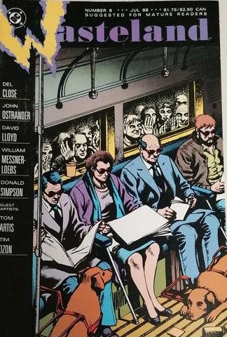 Wasteland #8 - DC Comics - 1988