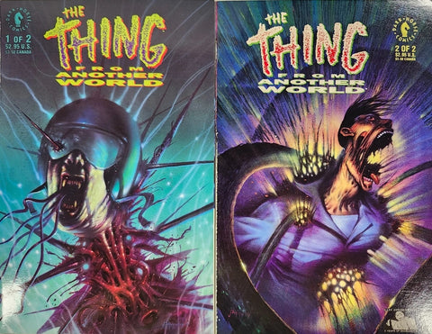 The Thing From Another World #1 and #2 (Set) - Dark Horse - 1991