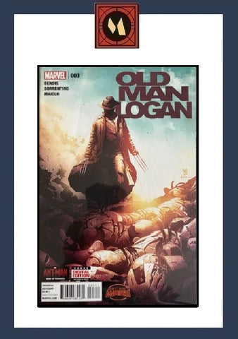 Old Man Logan #3 - Marvel Comics - 2016 - 2nd Printing (Ref. Box B2)