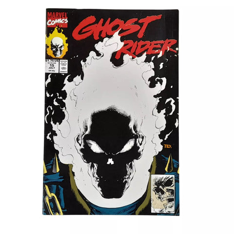 Ghost Rider #15 - Marvel Comics - 1991 - Glow in the Dark