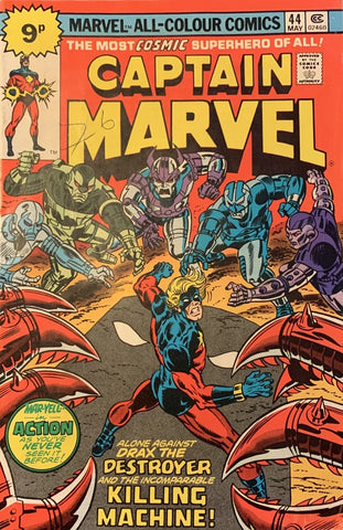 Captain Marvel #44 - Marvel Comics - 1976