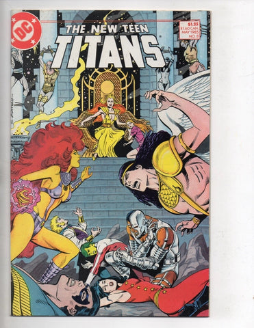 New Teen Titans #8 - DC Comics - 1985