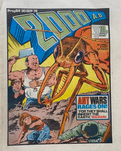 2000AD Comic - Prog #84 - 30th September 1978