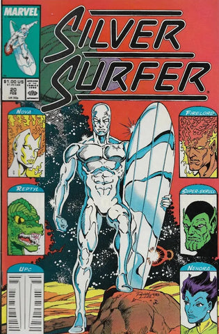 Silver Surfer #20-23 (4 x Comics) - Marvel Comics - 1988